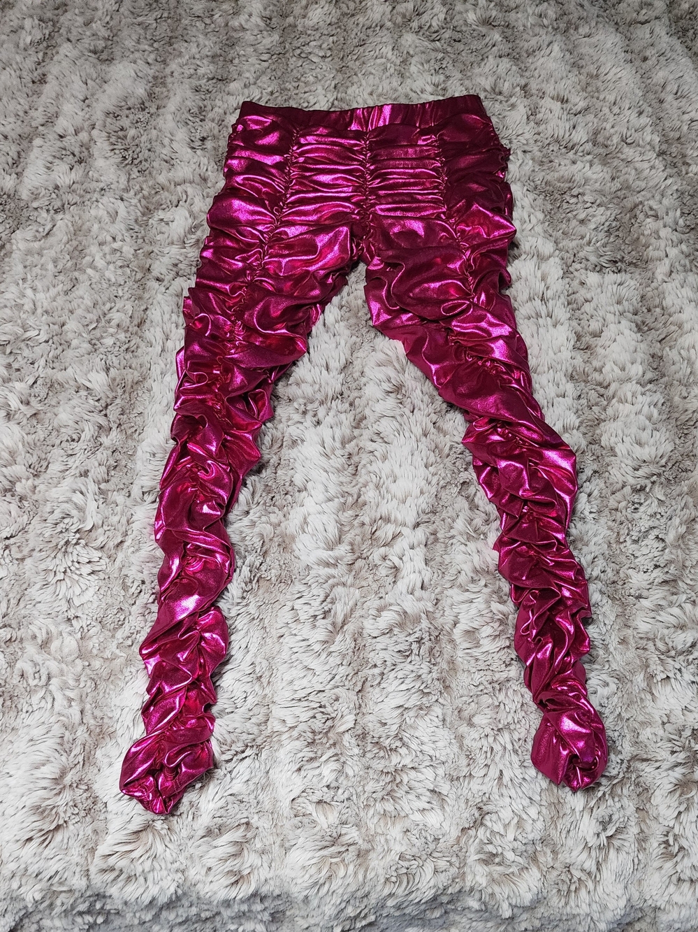Swank Fuchsia Leggings